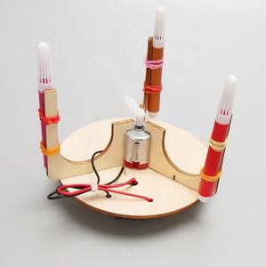 Kit de Experimentos Científicos de Madera para Niños de Primaria, Modelo Educativo STEAM T-M203, Robot de Graffiti DIY OEM - Product Image 3
