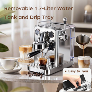 Cafetera Espresso Nueva de 15 Bares para Uso Doméstico, Cafetera Espresso para el Hogar - Product Image 3
