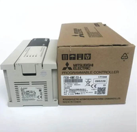 Controlador PLC Serie FX3U-48MT/ES-A, 24DI 24DO, Salida de Transistor, 100-240VAC, Unidad de Control de Movimiento por Pulsos de Alta Velocidad