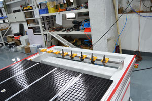 جهاز توجيه أدوات خطي عالي الفعالية باستخدام الحاسب الآلي لجهاز تغيير الأدوات باستخدام الحاسب الآلي للوحة PVC PE PP - Product Image 4