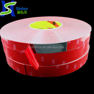 Échantillon gratuit Ruban De Remplacement de 3 M 4229 Automobile <span class=keywords><strong>Gris</strong></span> VHB Adhésif <span class=keywords><strong>Acrylique</strong></span> Solvant Mousse Ruban - Product Image 4