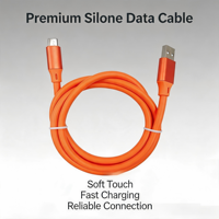 Câble de charge super rapide USB-A Type-C Togudu IU33 en silicone de haute qualité avec noyau en cuivre pur pour téléphones mobiles Android