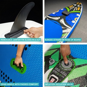 FUNWATER ดรอปชิปปิ้ง บอร์ดตกปลาแบบเป่าลม บอร์ดยืนพายแบบเป่าลม ขายส่งบอร์ดซัพแบบเป่าลม บอร์ดยืนพายแบบเป่าลมสำหรับเล่นเซิร์ฟ - Product Image 4