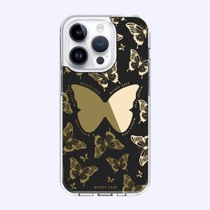 Sable mouvant pour Iphone13promax Mode créative pour Iphone14pro Automne 11 Étui de téléphone portable papillon pour Iphone 15 Pro Max - Product Image 1