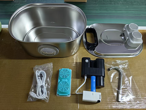 نافورة مياه ذكية للحيوانات الأليفة من الفولاذ المقاوم للصدأ بسعة 3.2 لتر مع موزع يعمل بالاستشعار وبطارية قابلة للشحن للقطط والكلاب الصغيرة - Product Image 6