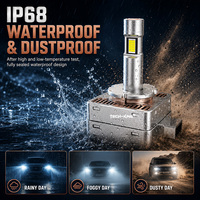 Ampoule de phare LED série D haute puissance 110W D1, 6000 LED, phare de voiture, éclairage automobile LED pour kit d'ampoules HID Xenon 1:1
