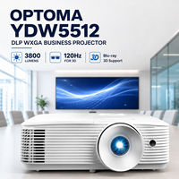 Proyector Empresarial Optoma YDW5512 DLP WXGA con Soporte para Blu-ray 3D, 3800 Lúmenes, Relación de Aspecto 16:10, Pantalla Ancha para Salas de Conferencias