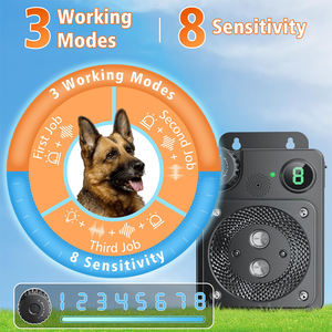 Ultraschall wiederauf ladbare wasserdichte Anti-<span class=keywords><strong>Barking</strong></span>-Gerät Hunde Langstrecken 50ft Indoor Outdoor Bark Stopper Hunde training - Product Image 2