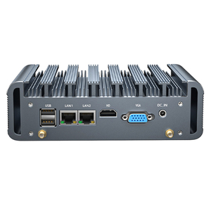 Mini PC Industriel Fanless Wi-Fi avec 2 ports LAN, RS232, COM, routeur logiciel, compatible processeurs <span class=keywords><strong>Intel</strong></span> Core i3 4005U, 5005U, <span class=keywords><strong>i5</strong></span> 4200U, 5200U, i7 4500U, 5500U, <span class=keywords><strong>7300U</strong></span> (4ème et 5ème génération) - Product Image 4