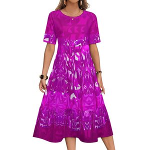 1 MOQ Envío Directo polinesio Elei diseño Tribal personalizado ecológico transpirable antiarrugas cintura Natural moda Casual - Product Image 3