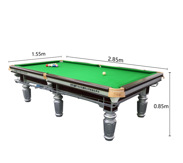 9 Feet Slate Billiard Table Pool  Snooker Table