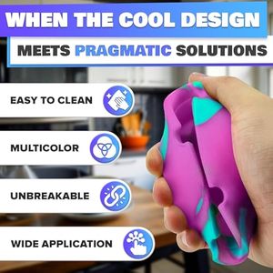 Posacenere Rotondo in Silicone all'Ingrosso, Creativo <span class=keywords><strong>con</strong></span> Motivo Camouflage Tie-Dye per Casa, Ristorante e Hotel - Product Image 4