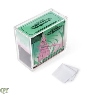 Estuche de exhibición QY de acrílico para cajas de refuerzo de cartas TCG, protector de caja de refuerzo de colección ultra premium - Product Image 3