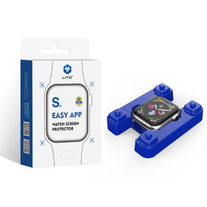 LITO – Film de <span class=keywords><strong>protection</strong></span> en verre trempé flexible pour iwatch, pour <span class=keywords><strong>apple</strong></span> <span class=keywords><strong>watch</strong></span> <span class=keywords><strong>6</strong></span> 7 8 <span class=keywords><strong>44mm</strong></span> 40mm 41mm 45mm - Product Image 6