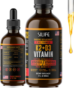 Private Label Amazon Hot Sale integratori supporta la salute delle ossa <span class=keywords><strong>e</strong></span> il potenziamento immunitario <span class=keywords><strong>vitamina</strong></span> D3 K2 <span class=keywords><strong>gocce</strong></span> di vitamine <span class=keywords><strong>e</strong></span> integratori - Product Image 1