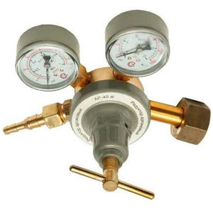 Vanne de régulation de pression de type russe pour acétylène C2H2, diaphragme pour argon, hélium, oxygène, dioxyde de carbone, propane, réduction - Product Image 1