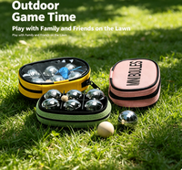 Jeu de pelouse : Mini-ballons d'herbe (lot de 6) – Écologiques, 32,5 mm, couleur et logo personnalisables pour le sport et l'extérieur