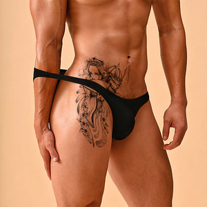 Intimo Maschile Sexy in Cotone con Logo Personalizzato, <span class=keywords><strong>Jockstrap</strong></span> Sportivo, Design Esclusivo, Taglie Grandi, <span class=keywords><strong>Jockstrap</strong></span> in Pelle Gay - Product Image 3