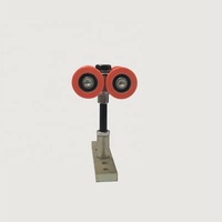 Accessoires EBUNGE personnalisés en aluminium et roulettes en nylon pour systèmes de cloisons mobiles à suspension supérieure