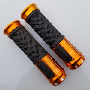 Pièces de vélo poignées de guidon rondes verrouillables couvercle de guidon coloré antidérapant poignées de guidon de vélo - Product Image 4