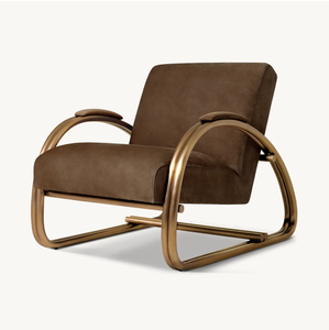 Sedia in Pelle Rivoli Ispirata al Design Modernista Sassanide e al Movimento Bauhaus, Garanzia a Vita - Product Image 1