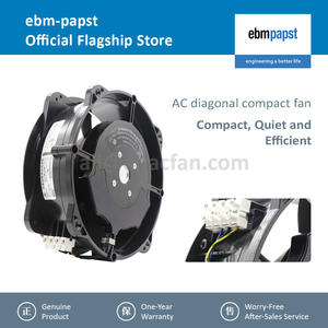 Ventilateur axial de refroidissement électrique à roulement à billes ebmpapst W2E208-BA20-01 240x80mm 230VAC 0.33/0.39A 67/87W 2750/3100RPM 810m3/h - Product Image 2