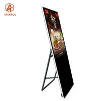 Nouveau lecteur multimédia portable ultra-mince, machine de publicité, affichage numérique, publicité