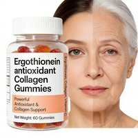 Complément alimentaire en gommes à la vitamine et au collagène pour femmes, favorise une peau éclatante et une croissance capillaire saine