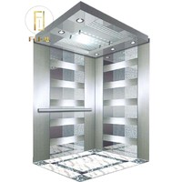 Ascenseur sans machine pour passagers |   Ascenseur MRL à économie d'énergie pour bâtiments modernes