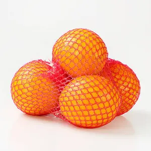 High Quality Stamped HDPE and BOPP Tubular Net Roll Mesh Bag Orange Onion Potato Packaging for Wine and Vegetables