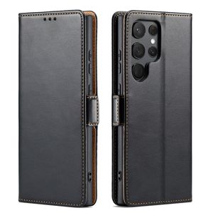 โดยตรงโรงงานกระเป๋าสตางค์กรณีที่มีฟังก์ชั่นยืนหนัง PU สำหรับ Samsung Galaxy S23อัลตร้าพลิกกรณีหนังสือที่มีผู้ถือบัตร - Product Image 2