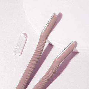 Logo personnalisé 3 pièces/ensemble femmes S052 pliant sourcil tondeuse ensemble <span class=keywords><strong>visage</strong></span> épilateur sourcils <span class=keywords><strong>rasoir</strong></span> maille lame sourcil <span class=keywords><strong>rasoir</strong></span> ensemble - Product Image 4