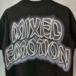 T-shirt da uomo American High Street Hot Diamond, <span class=keywords><strong>Hip</strong></span> <span class=keywords><strong>Hop</strong></span>, con stampa grafica DTG a maniche corte, motivo Mixed Emotion Angel, <span class=keywords><strong>abbigliamento</strong></span> da uomo di design. - Product Image 4