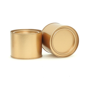Metall farbe Glas Kerzen glas Kleine Moq Dose für die Kerzen herstellung mit Deckel - Product Image 2