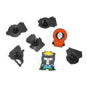 دبابيس Sming جنوب أنيمي المينا دبوس لعبة الحديقة ، محارب Mage دبابات بروش أزياء معدنية مخصصة - Product Image 5