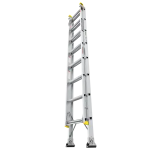 Alta Qualidade Bom Preço Alumínio Folding Extensão Escada Construção Escada alta ajustável
