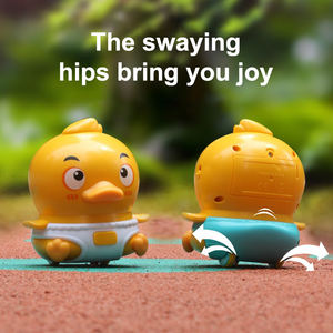 हॉट सेलिंग ywu उत्पाद बच्चों इलेक्ट्रिक शैक्षिक प्यारा स्विंग बतख बम्प और लाइट और संगीत इंटरैक्टिव खिलौनों के साथ जाओ - Product Image 2