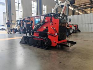 <span class=keywords><strong>Mini</strong></span>-Kompakt lader Leistungs starker Benzinmotor Kleine Frontlader - Product Image 3