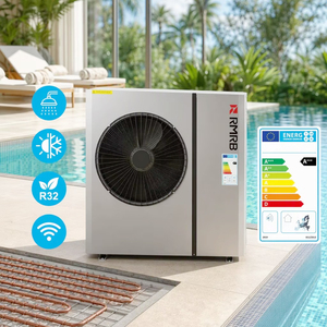 Pompe à chaleur air-eau R290 A+++ ErP 75°C haute température pour chauffage et refroidissement DHW avec WiFi - Product Image 1