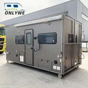 ONLYWE - Vehículo de Expedición Todoterreno de Aluminio, Camioneta <span class=keywords><strong>Camper</strong></span> <span class=keywords><strong>4x4</strong></span>, Remolque de Viaje <span class=keywords><strong>Iveco</strong></span>, Autocaravana en Venta - Product Image 4