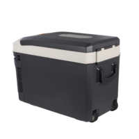 Offre Spéciale d'usine 12v 240v AC DC Portable refroidisseur et boîte chauffante 35L grande capacité voiture réfrigérateur Portable réfrigérateur