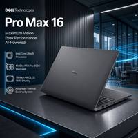 Dell Pro Max Laptop Aziendale da 16 Pollici, Notebook ad Alte Prestazioni con Processore Intel Core, PC Workstation con Windows 11 Professional