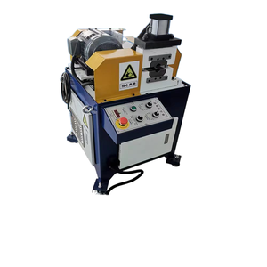 Machine de chanfreinage semi-automatique pneumatique à une extrémité pour tuyaux creux, barres d'acier et profilés ronds en aluminium - Product Image 2