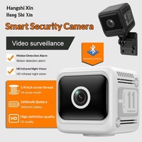 Caméra de sécurité 1080P WiFi sans fil avec vision nocturne, détection de mouvement, enregistreur portable, visualisation en temps réel, caméra IP