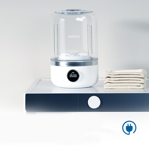 Lave-linge portable USB OEM en gros, mini machine pliable pour vêtements de bébé, sous-vêtements, soutien-gorge, lavador - Product Image 4