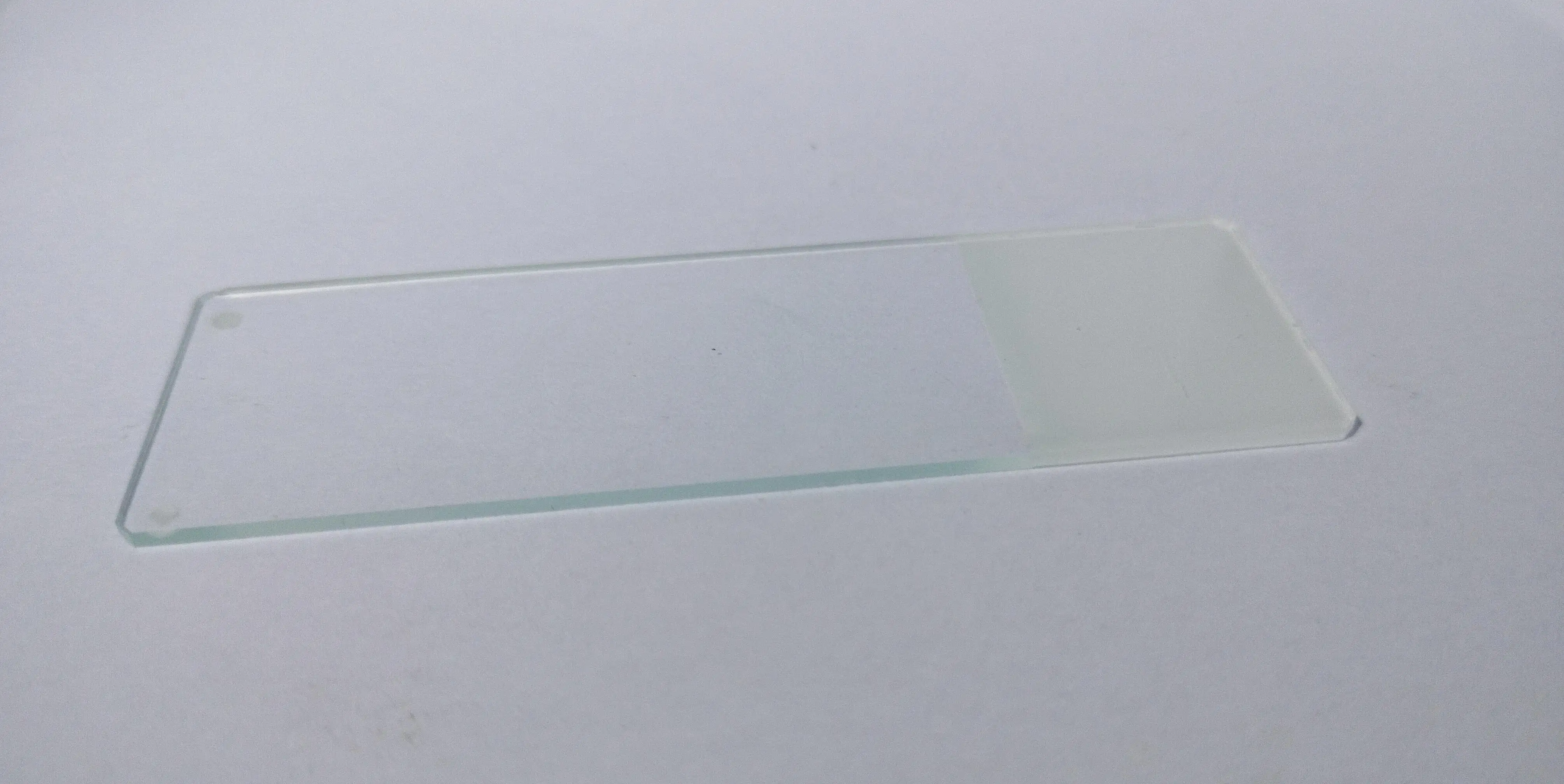 Fette di vetro trasparente personalizzate in fabbrica