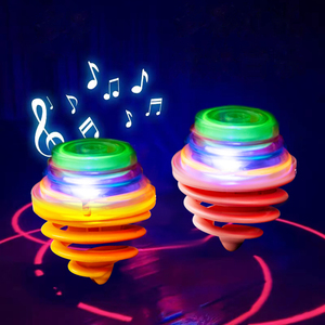 Nouveauté, Meilleure Vente : Jouet Lumineux Clignotant pour Enfants, Gyroscope Musical Rebondissant et <span class=keywords><strong>Toupie</strong></span> pour Jeu en Intérieur - Product Image 5
