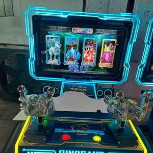 Machine de <span class=keywords><strong>jeu</strong></span> vidéo d'arcade d'intérieur à monnayeur de 42 pouces, 2 joueurs, Dinosaures en guerre, Tireur de forêt, Simulateur de tir à monnayeur - Product Image 3
