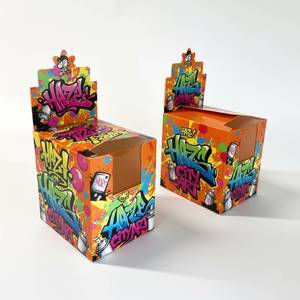 Scatole Espositive in <span class=keywords><strong>Cartone</strong></span> Rigido Riciclabile con Design Personalizzato, Confezione da 25 Tubi Pre-Rollati per Erbe, Scatola per Imballaggio al Dettaglio con Scomparti - Product Image 4