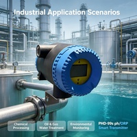 PHD-99S pH-mètre industriel intelligent à deux fils 4-20 mA avec écran LCD numérique OEM pour usine de traitement des eaux usées et eau potable CE pH
